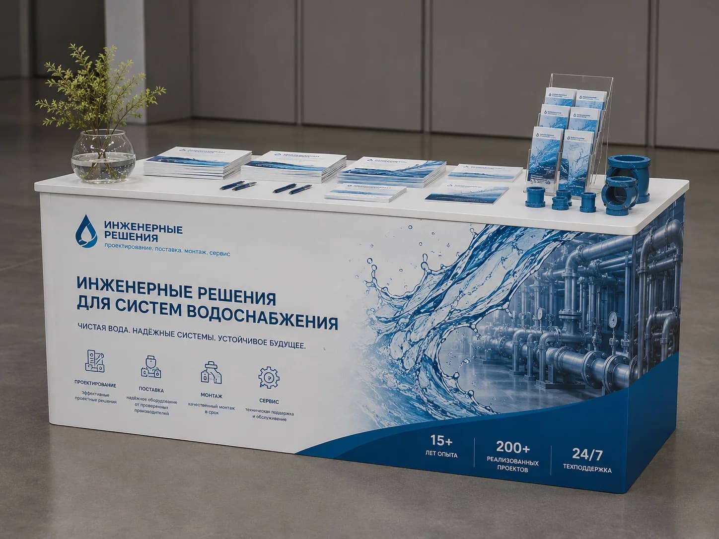 Широкоформатные наклейки для витрин и пространств
