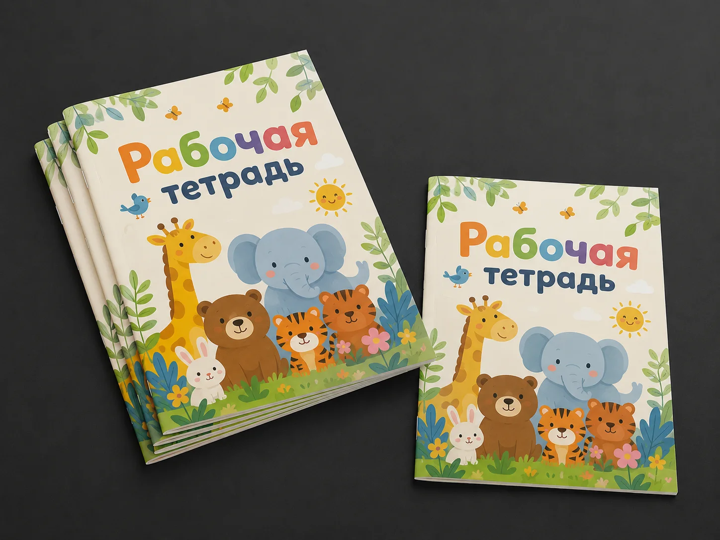 Сложенные буклеты и полиграфия Brand-X